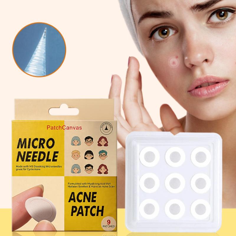 Microneedle Patch Eye - แผ่นแปะไฮโดรคอลลอยด์ไมโครนีดเดิลขนาด 0.3 มม. สำหรับรักษาสิว ช่วยสมานรอยริ้วรอยบริเวณใบหน้าและรอบดวงตา