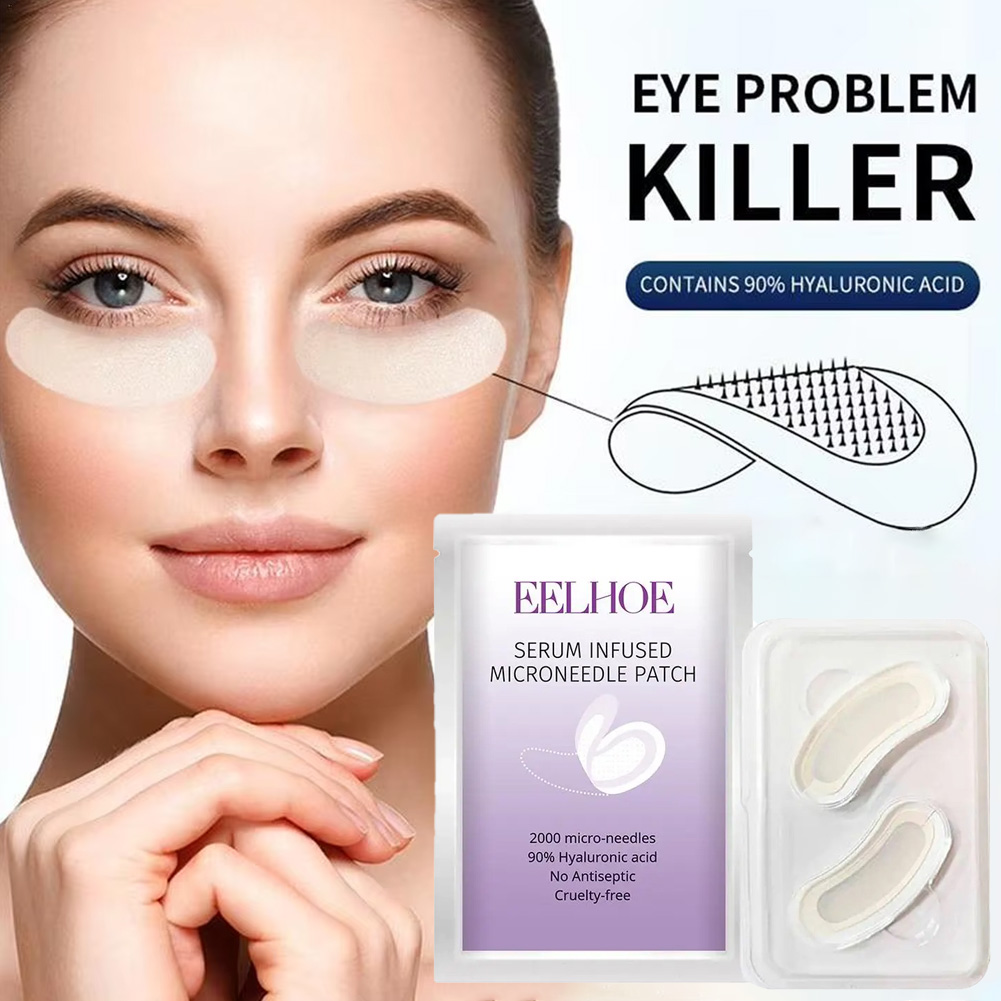 Microneedle Patch Eye - 1 คู่ Micro-needle Eye Patch Mask