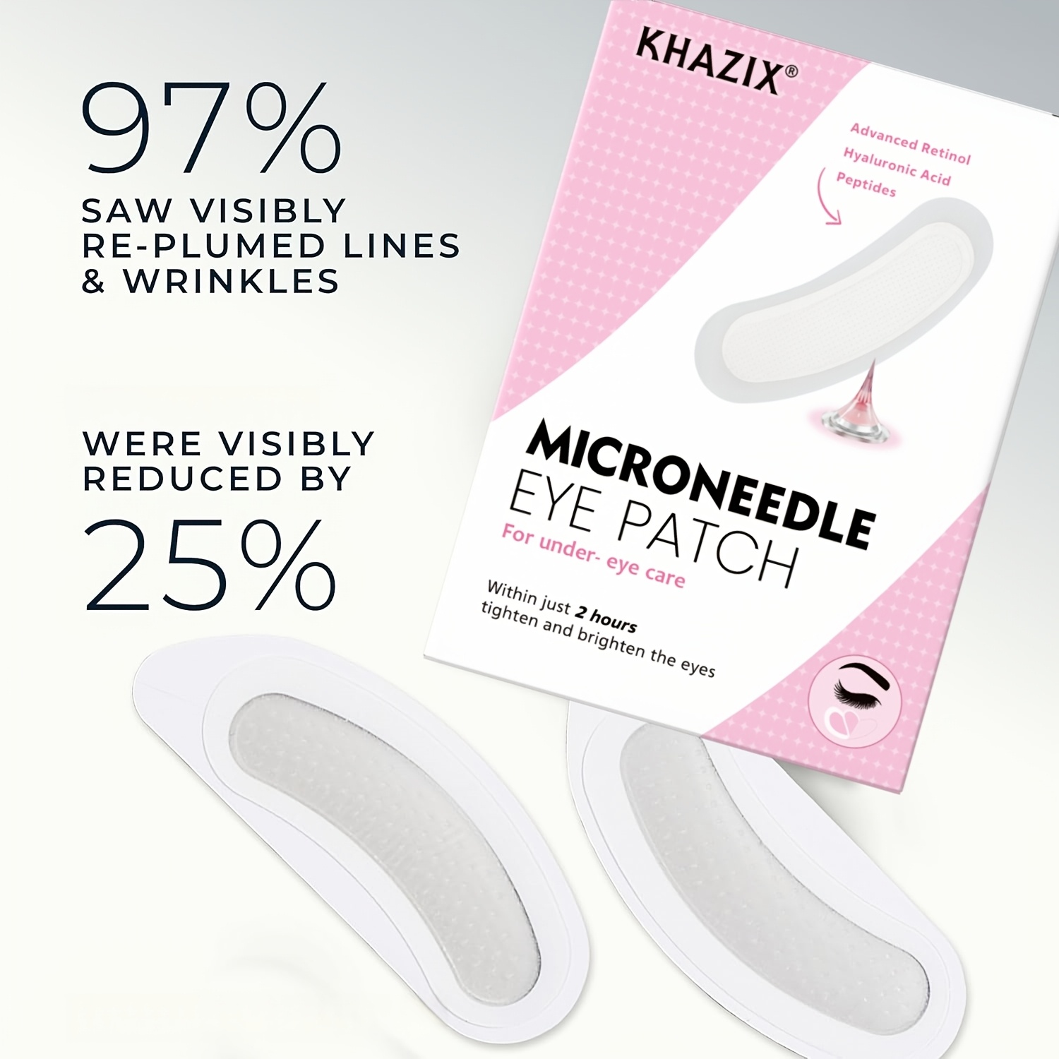 แผ่นปิดตาไมโครนีดเดิลเรตินอล 2 - Microneedle Patch Eye บทวิจารณ์และราคา