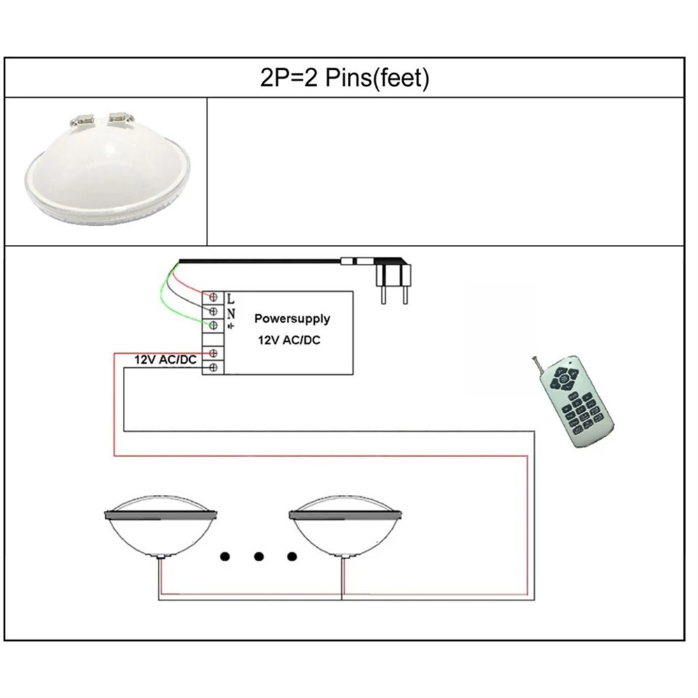 ไฟสระว่ายน้ำ LED RGB PAR56 45W - Xy Spa & Wellness George Town บทวิจารณ์และราคา
