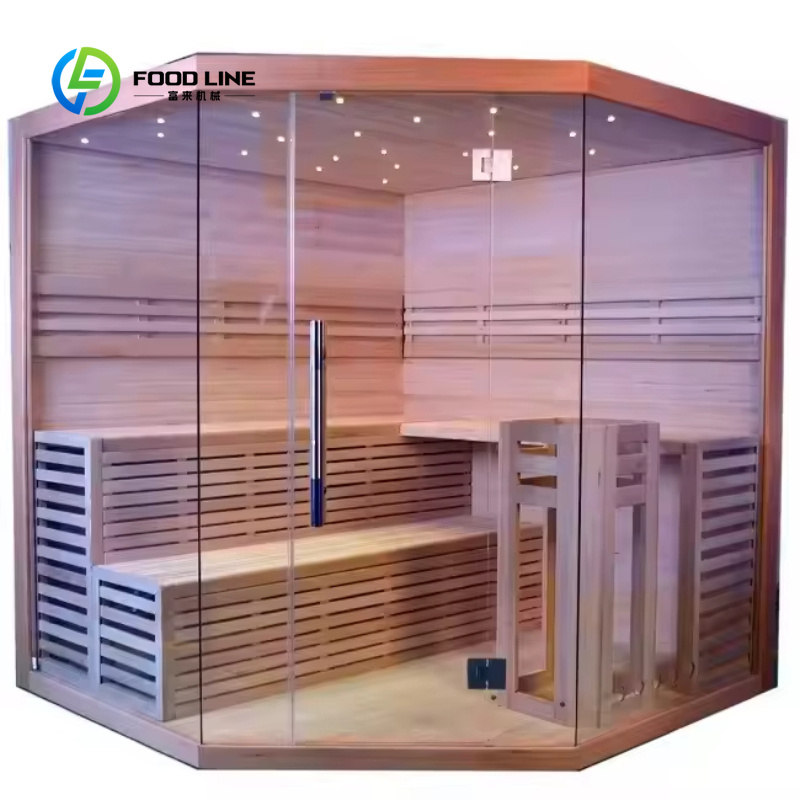 ห้องซาวน่าไม้แบบดั้งเดิมที่ปรั - Spa Wellness Gym บทวิจารณ์และราคา