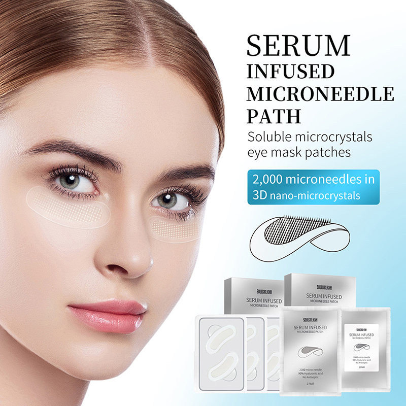 1/3 คู่ แผ่นมาส์กใต้ตาแบบไมโคร - Microneedle Patch Eye บทวิจารณ์และราคา